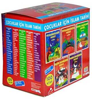 Çocuklar İçin İslam Tarihi Seti 100 Kitap Takım - Kahraman Çocuk Kitapları
