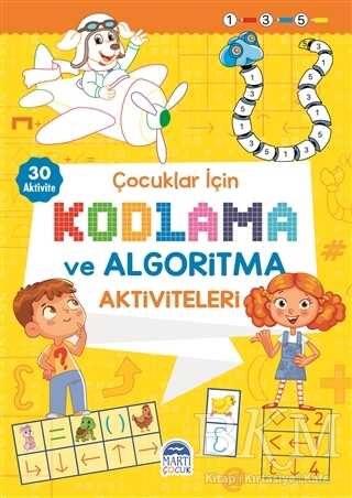 Çocuklar İçin Kodlama ve Algoritma Aktiviteleri - Sarı - 1