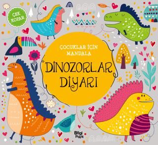 Çocuklar İçin Mandala - Dinozorlar Diyarı - 1