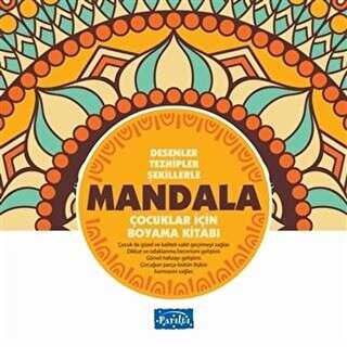 Desenler Tezhipler Şekillerle Mandala - Sarı Kitap - Parıltı Yayınları