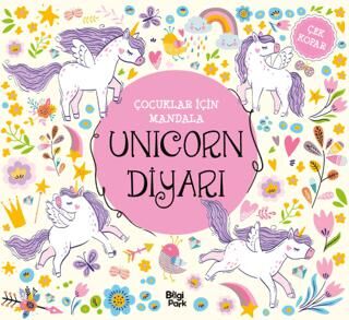 Çocuklar İçin Mandala - Unicorn Diyarı - 1