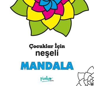 Çocuklar İçin Neşeli Mandala - 1