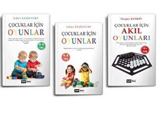 Çocuklar İçin Oyunlar 3 Kitap Takım - Siyah Beyaz Yayınları
