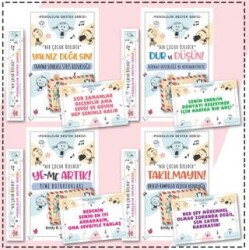 Çocuklar İçin Psikoloik Destek Serisi 4 Kitap Set 1 - Nesnel Yayınları