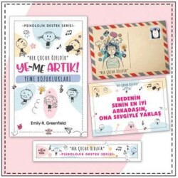 Çocuklar İçin Psikolojik Destek Serisi - Çocuklarda Yeme Bozuklukları -Kartpostal ve Ayraç - Nesnel Yayınları