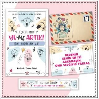 Çocuklar İçin Psikolojik Destek Serisi - Çocuklarda Yeme Bozuklukları -Kartpostal ve Ayraç - 1