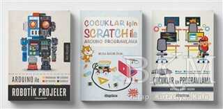 Çocuklar için Scratch ve Kodlama Eğitim Seti 3 Kitap Takım