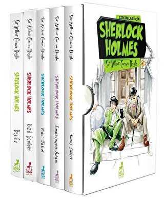 Çocuklar İçin Sherlock Holmes Seti 5 Kitap - Ren Çocuk