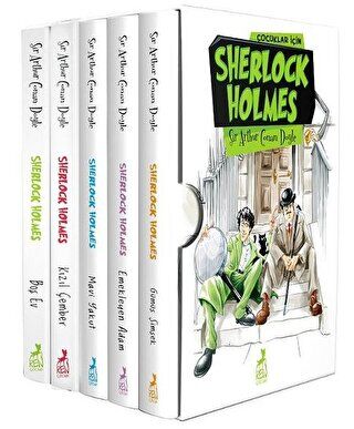 Çocuklar İçin Sherlock Holmes Seti 5 Kitap kapağı