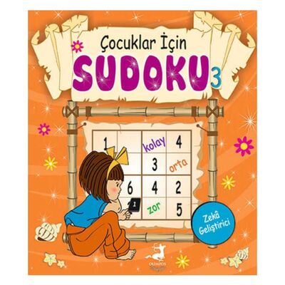 Çocuklar İçin Sudoku 5 Kitap Takım - 1