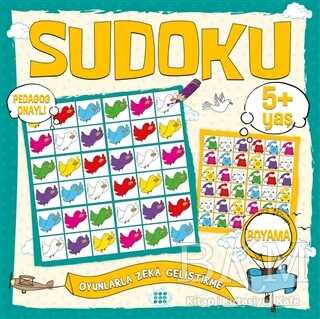 Çocuklar İçin Sudoku Boyama 5+ Yaş - 1