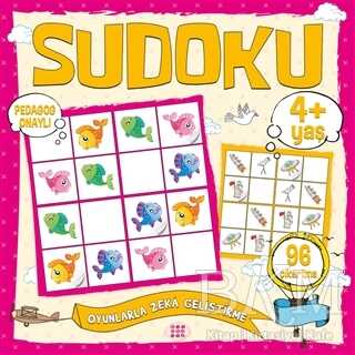 Çocuklar İçin Sudoku Çıkartmalı 4+ Yaş