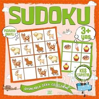 Çocuklar İçin Sudoku Kes Yapıştır 3+ Yaş - 1