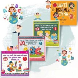 Çocuklar için Zeka Geliştiren Oyunlar 4 Kitap Takım - Ekinoks Yayın Grubu