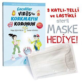Çocuklar Virüsten Korkmayın Korunun kapağı
