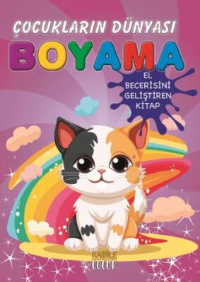 Çocukların Dünyası Boyama Kitabı 10 – Sevimli Kediler - 1