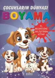 Çocukların Dünyası Boyama Kitabı 6 – Küçük Köpekler - Kabile Çocuk