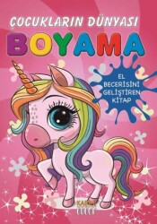 Çocukların Dünyası Boyama Kitabı 5 - Tek Boynuzlu At - Kabile Çocuk