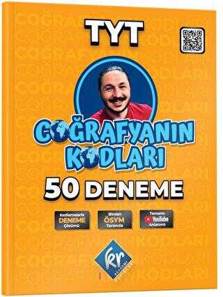 KR Akademi Yayınları Coğrafyanın Kodları TYT Coğrafya Çözümlü 50 Deneme