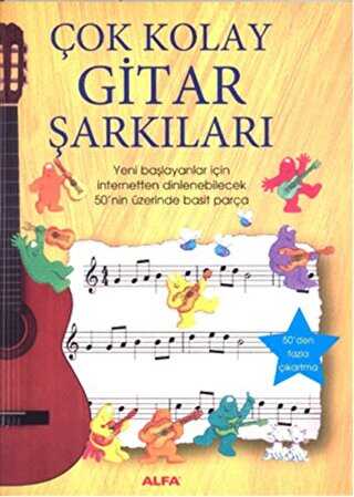 Çok Kolay Gitar Şarkıları - Alfa Yayınları