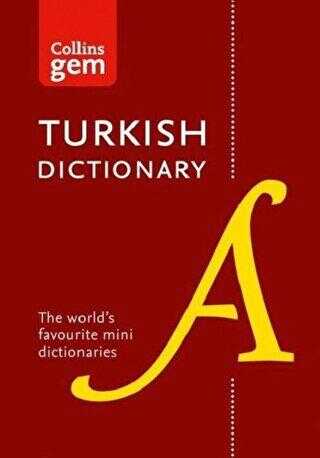 Collins Gem English - Turkish Türkçe-İngilizce Dictionary 2nd Edition