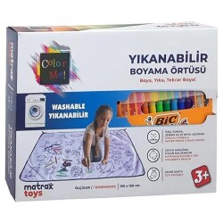 Color Me! Yıkanabilir Boyama Örtüsü - Akçiçek