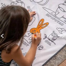 Color Me! Yıkanabilir Boyama Örtüsü - 2