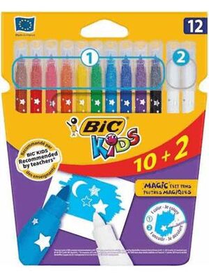Colour And Erase 10+2 Kutu Silinebilir Keçeli Kalemi