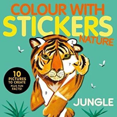 Colour with Stickers: Jungle