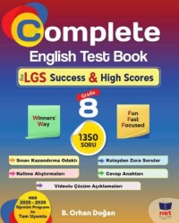 Complete English Test Book for LGS Success and High Scores - Net Kitap