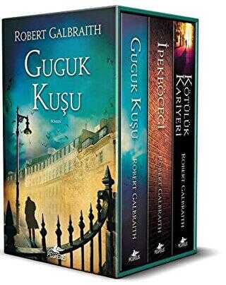 Cormoran Strike Kutulu Özel Set 3 Kitap - Pegasus Yayınları