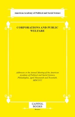 Corporations and Public Welfare - 1