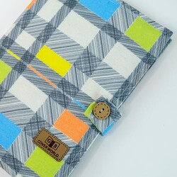 Coverworld Ekose Desen Düğmeli Büyük 24x34 - 2