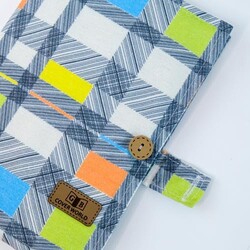 Coverworld Ekose Desen Düğmeli Büyük 24x34 - 3