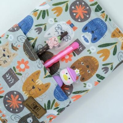 Coverworld Neşeli Kediler Cepli Büyük 24x34 - 2