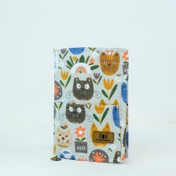 Coverworld Neşeli Kediler Cepli Küçük 28x20 - CoverWorld