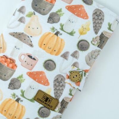 Coverworld Sonbahar Desen Düğmeli Büyük 24x34 - 2