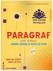 Çöz Kazan Yayınları Paragraf Soru Bankası - Çöz Kazan Yayınları
