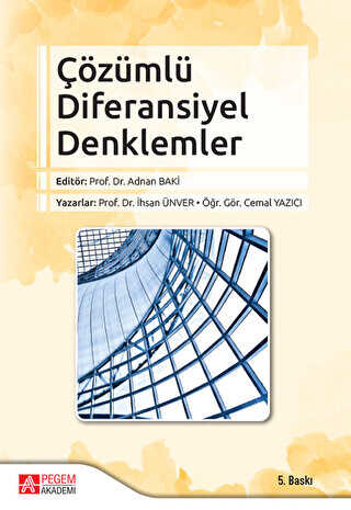 Çözümlü Diferansiyel Denklemler - Pegem Akademi Yayıncılık