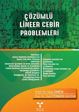 Çözümlü Lineer Cebir Problemleri - Umuttepe Yayınları