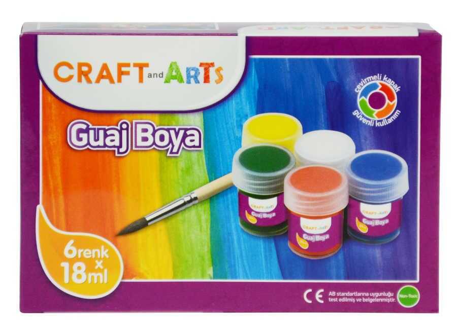 Craft And Arts Guaj Boya 6x18 ml