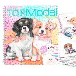 Create Your Topmodel Doggy Colouring Book - TOP MODEL