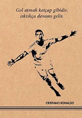 Cristiano Ronaldo Kraft Defter - Aylak Adam Kültür Sanat Yayıncılık
