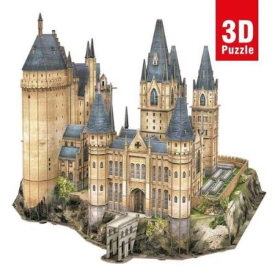 Cubic Fun Puzzle 3 Boyutlu Harry Potter Hogwarts Astronomi Kulesi 243 Parça - 2