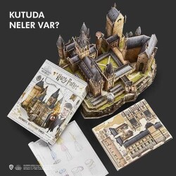 Cubic Fun Puzzle 3 Boyutlu Harry Potter Hogwarts Astronomi Kulesi 243 Parça - 4