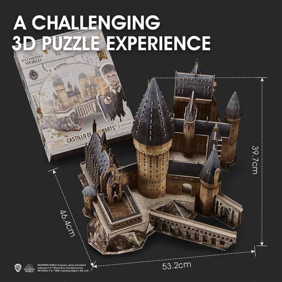 Cubic Fun Puzzle 3 Boyutlu Harry Potter Hogwarts Büyük Salon 185 Parça