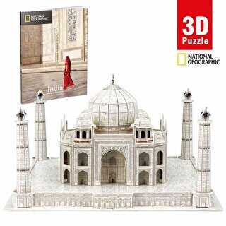 Cubic Fun Puzzle 3 Boyutlu National Geographic Taj Mahal 87 Parça