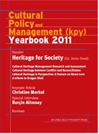 Cultural Policy and Management KPY Year Book 2011 - İstanbul Bilgi Üniversitesi Yayınları
