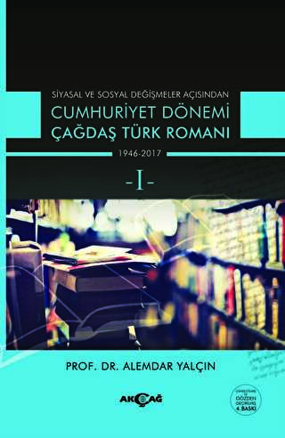 Cumhuriyet Dönemi Çağdaş Türk Romanı 1 ve 2 Takım