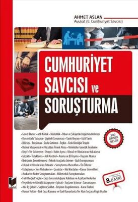 Cumhuriyet Savcısı ve Soruşturma - 1